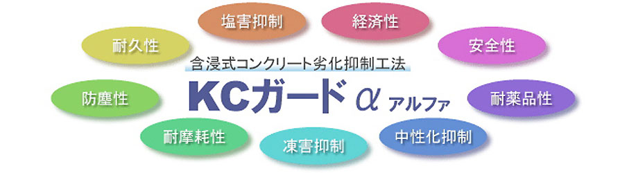 KCガードαの特徴